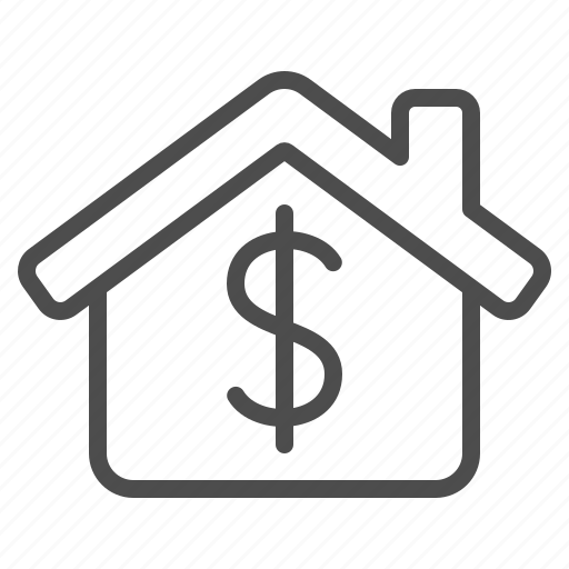 House, price, real estate, dollar, home, building icon - Download on Iconfinder