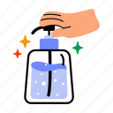 soap dispenser, sanitizer, applicator, cleaning, liquid soap