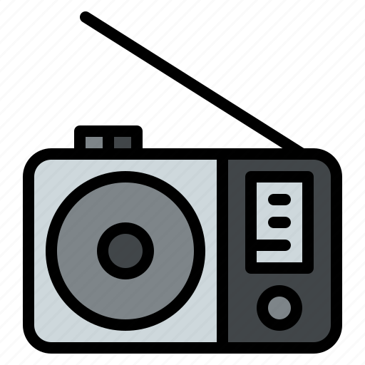 Appliance, household, music, radio icon - Download on Iconfinder