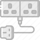 appliance, cable, extension, home, house, household