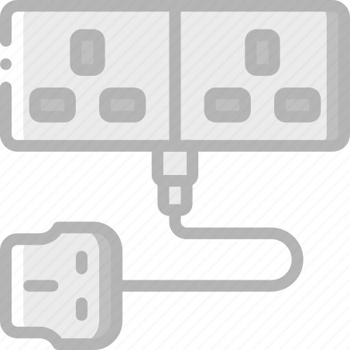 Appliance, cable, extension, home, house, household icon - Download on Iconfinder