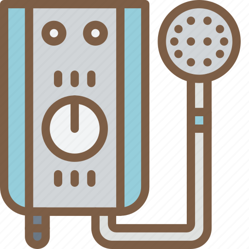 Appliance, home, house, household, power, shower icon - Download on Iconfinder