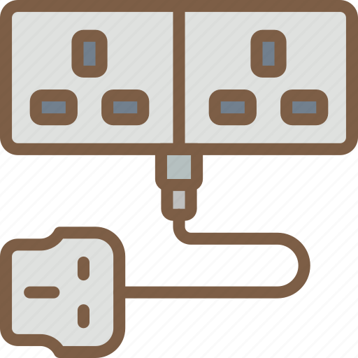Appliance, cable, extension, home, house, household icon - Download on Iconfinder