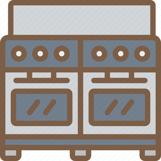 Appliance, double, home, house, household, oven icon - Download on Iconfinder