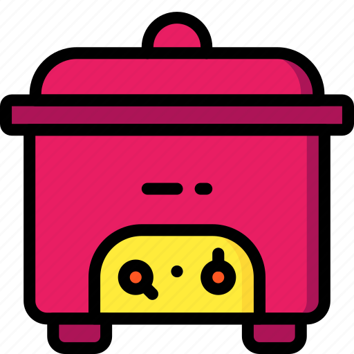 Appliance, cooker, home, house, household, slow icon - Download on Iconfinder