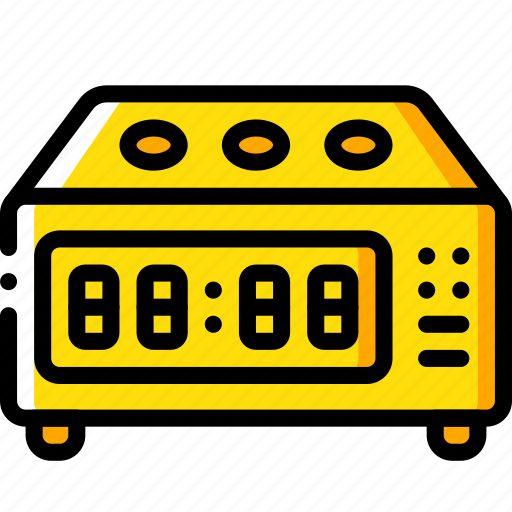 Appliance, clock, digital, home, house, household icon - Download on Iconfinder