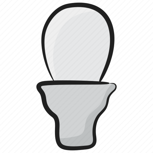 Commode, flush, shiny toilet, toilet bowl, toilet seat, washroom icon - Download on Iconfinder