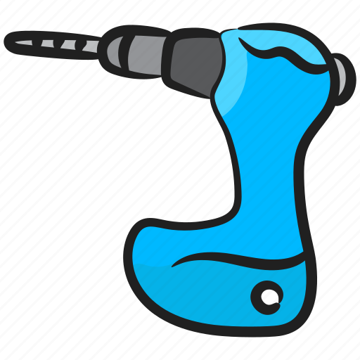 Dig machine, drill, drill machine, drilling, power drill icon - Download on Iconfinder
