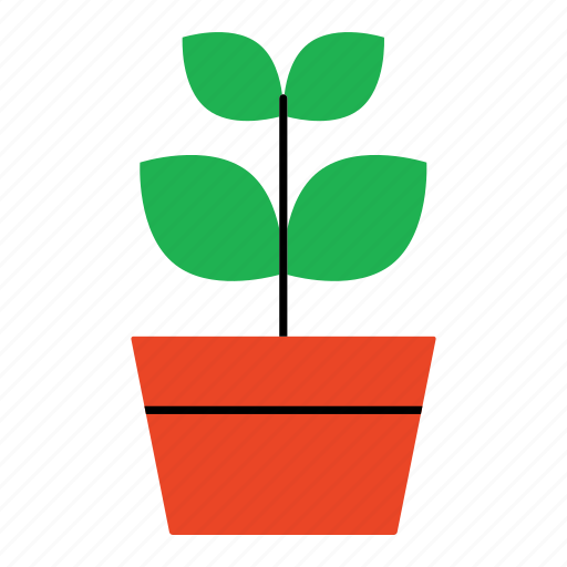 Flower, flower pot, household, leaves, petals, plant icon - Download on Iconfinder