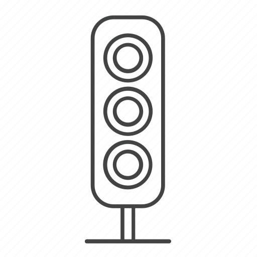 Music, sound, speaker, stand, traffic light icon - Download on Iconfinder