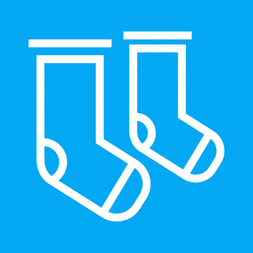 Clothes, clothing, cotton, fashion, heat, socks, warm icon - Download on Iconfinder