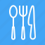 cutlery, fork, kitchen, knife, silverware, spoon, utensils 