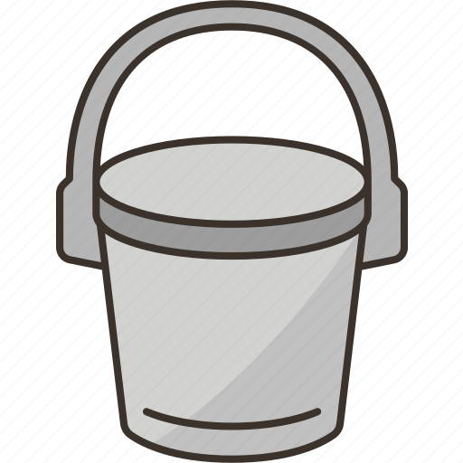 Bucket, water, container, housework, household icon - Download on Iconfinder