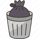 garbage, trash, junk, rubbish, container