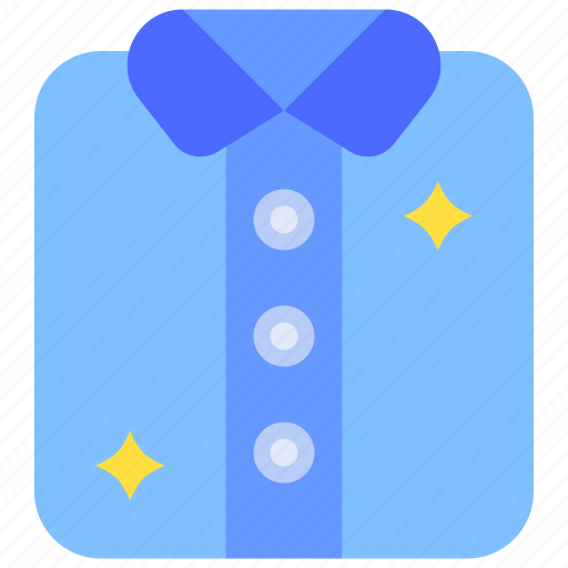 Shirt, clean, clothes, garment, laundry, folded icon - Download on Iconfinder