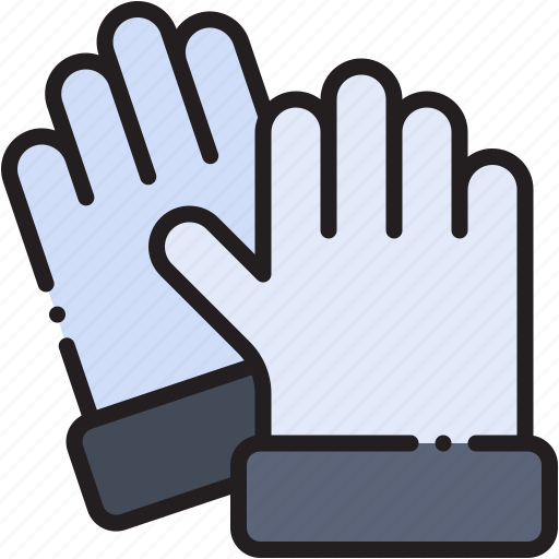 Gloves, latex, rubber, equipment, protection, cleaning icon - Download on Iconfinder