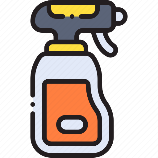Water, spray, cleaning, watering, bottle, tools, and icon - Download on Iconfinder