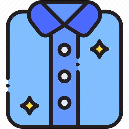 Shirt, clean, clothes, garment, laundry, folded icon - Download on Iconfinder