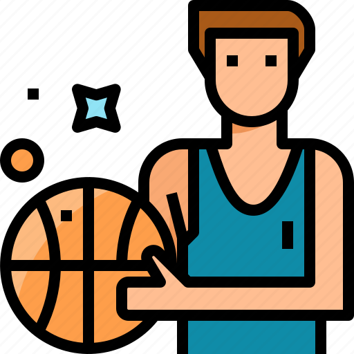 Sport, basketball, man, hobbie, player icon - Download on Iconfinder