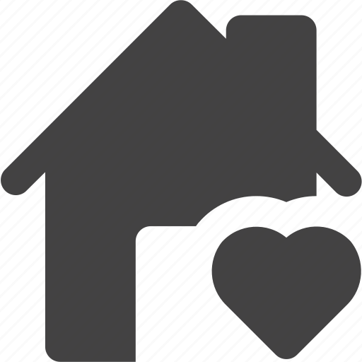 Estate, favorite, heart, house, love, real icon - Download on Iconfinder