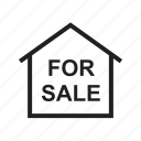 building, estate, home, house, real, sale, sign