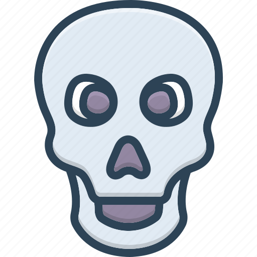 Bone, danger, halloween, poison, skeleton, skull, warning icon - Download on Iconfinder