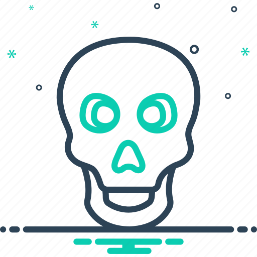 Danger, halloween, poison, scary, skeleton, skull, warning icon - Download on Iconfinder