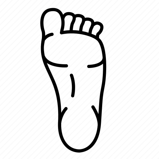 Foot, human, body, spa, footprint icon - Download on Iconfinder