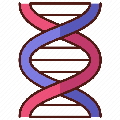 Dna, chromosome, helix, genetic, molecule icon - Download on Iconfinder