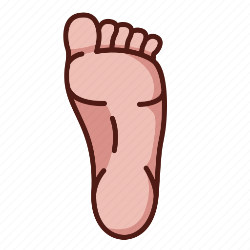 Foot, human, body, spa, footprint icon - Download on Iconfinder
