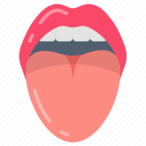 Tongue, lick, mouth, taste, buds, organ, human icon - Download on Iconfinder