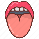 tongue, lick, mouth, taste, buds, organ, human