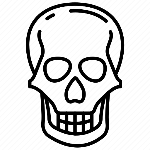 Skull, head, skullcap, brain, case, cranial, bones icon - Download on Iconfinder