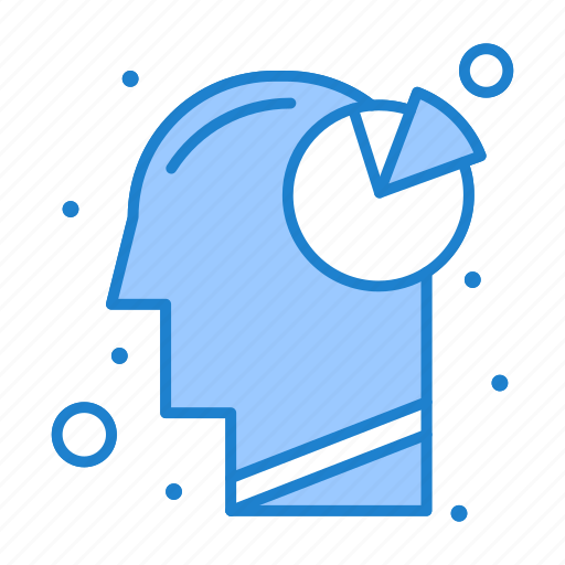 Analysis, chart, graph, head, pie icon - Download on Iconfinder