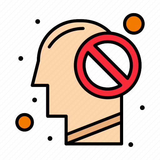 Closed, forbidden, human, mind icon - Download on Iconfinder