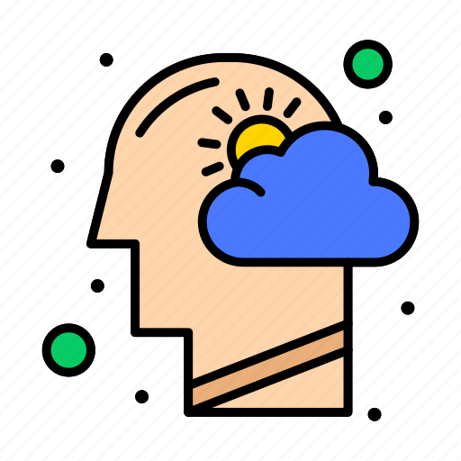 Cloud, head, human, mind, thinking icon - Download on Iconfinder