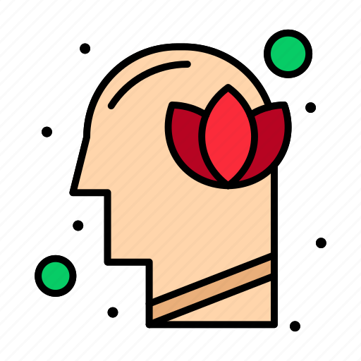 Flower, harmony, head, human, lotus icon - Download on Iconfinder