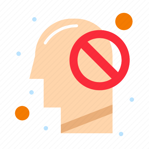 Closed, forbidden, human, mind icon - Download on Iconfinder