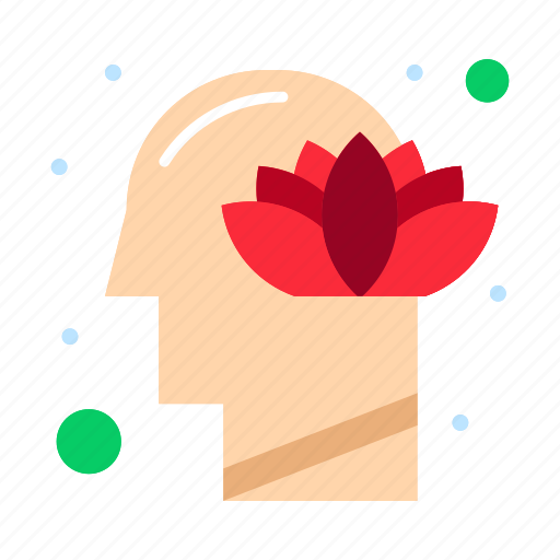 Harmony, head, human, lotus, mind icon - Download on Iconfinder