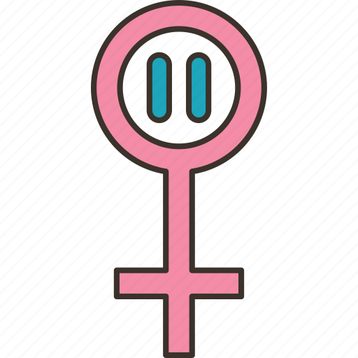 Chromosome, female, sex, human, biology icon - Download on Iconfinder