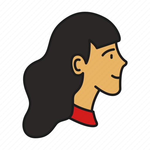 Female, avatar, girl, woman, profile icon - Download on Iconfinder