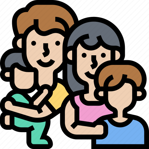 Family, parental, father, mother, kids icon - Download on Iconfinder