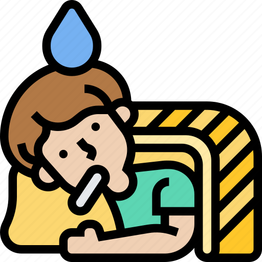 Sick, illness, fever, disease, health icon - Download on Iconfinder