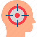 target, aim, audience, head, person, user, icon