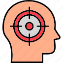 target, aim, audience, head, person, user, icon