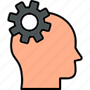 thinking, logical, process, skill, system, icon