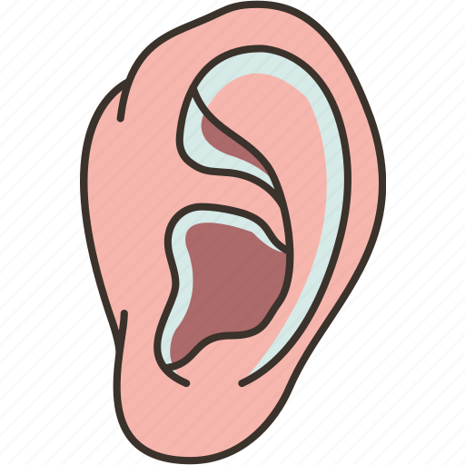 Ear, hearing, sound, auditory, human icon - Download on Iconfinder