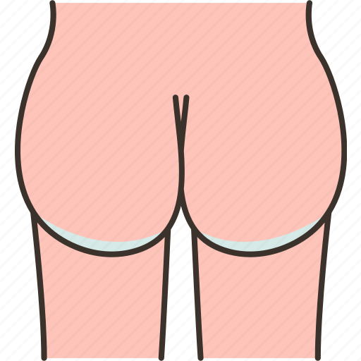 Bottom, buttock, hip, human, behind icon - Download on Iconfinder