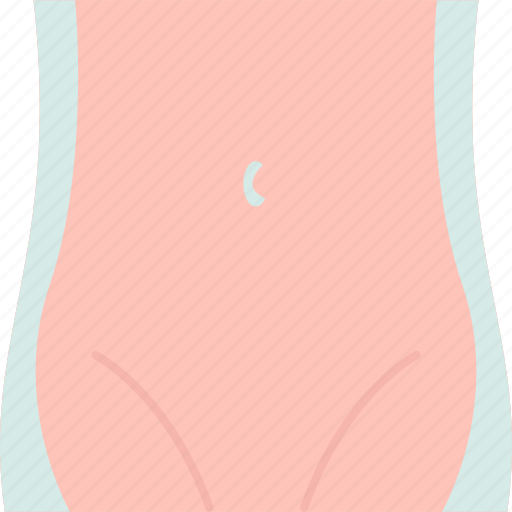 Navel, waist, abdomen, body, pelvic icon - Download on Iconfinder