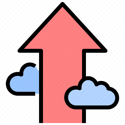 High, performance, sky, growth, demand, increase, success icon - Download on Iconfinder